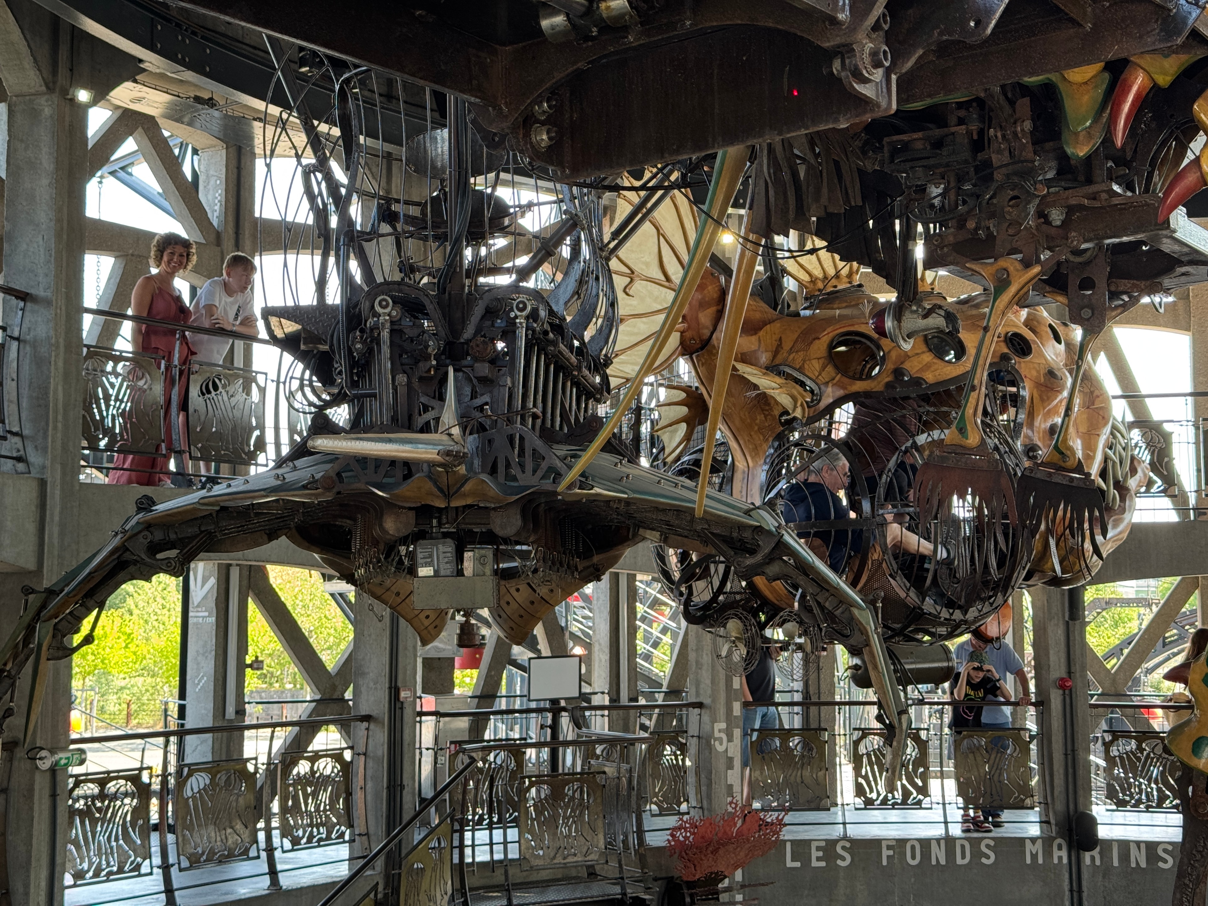 Mechanical sea creatures — Les Fonds Machines