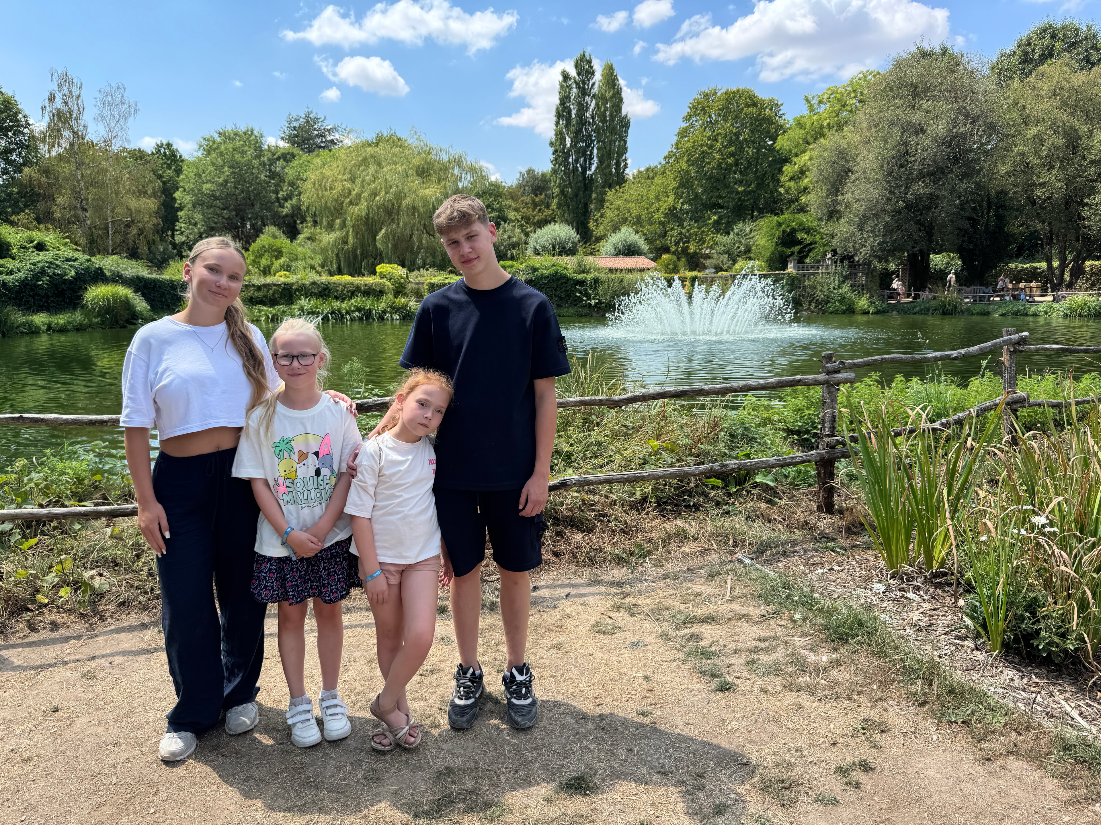 The kids by the river in the Marais