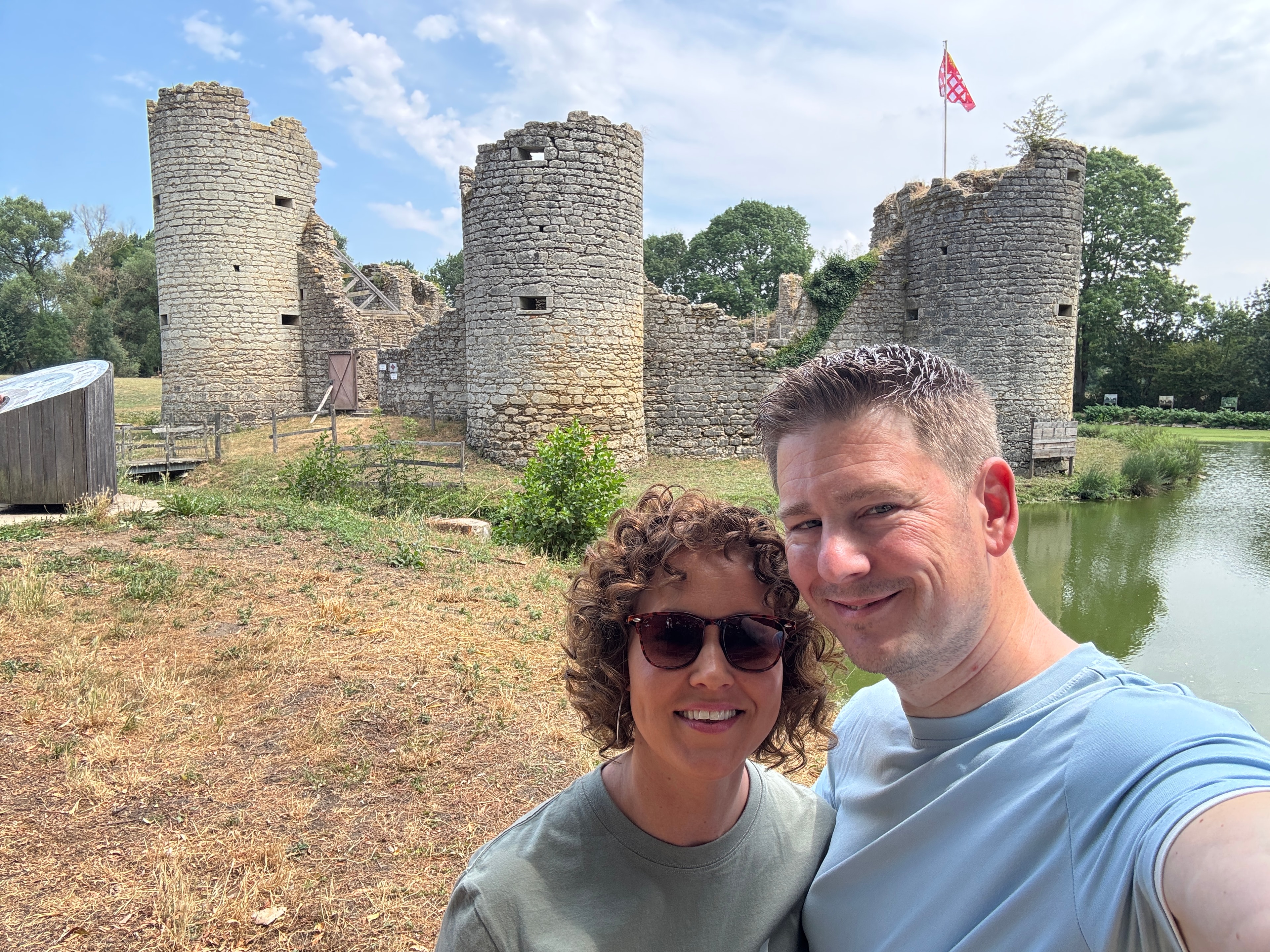 Selfie at the castle